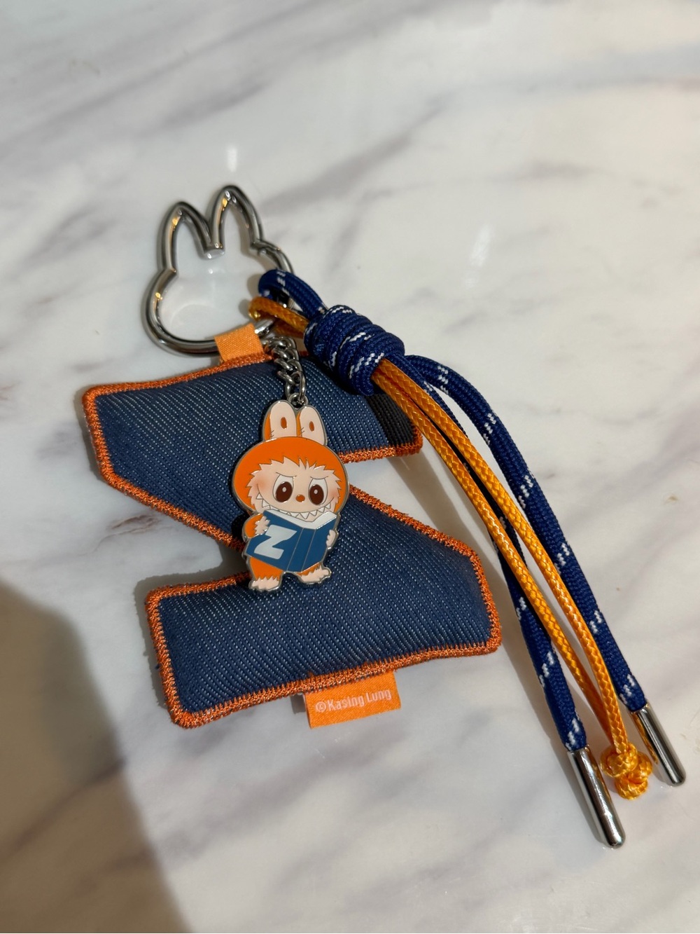 Popmart Labubu Z Keychain Authentic - Picture 2 of 2